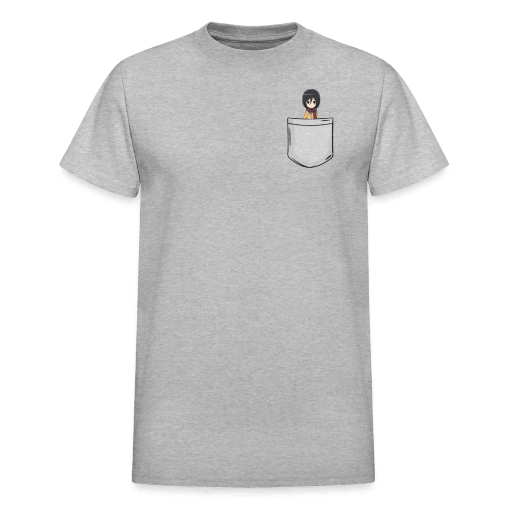 Gildan Ultra Cotton Adult T-Shirt - heather gray