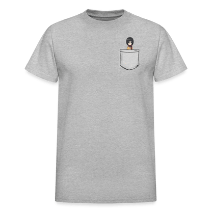 Gildan Ultra Cotton Adult T-Shirt - heather gray