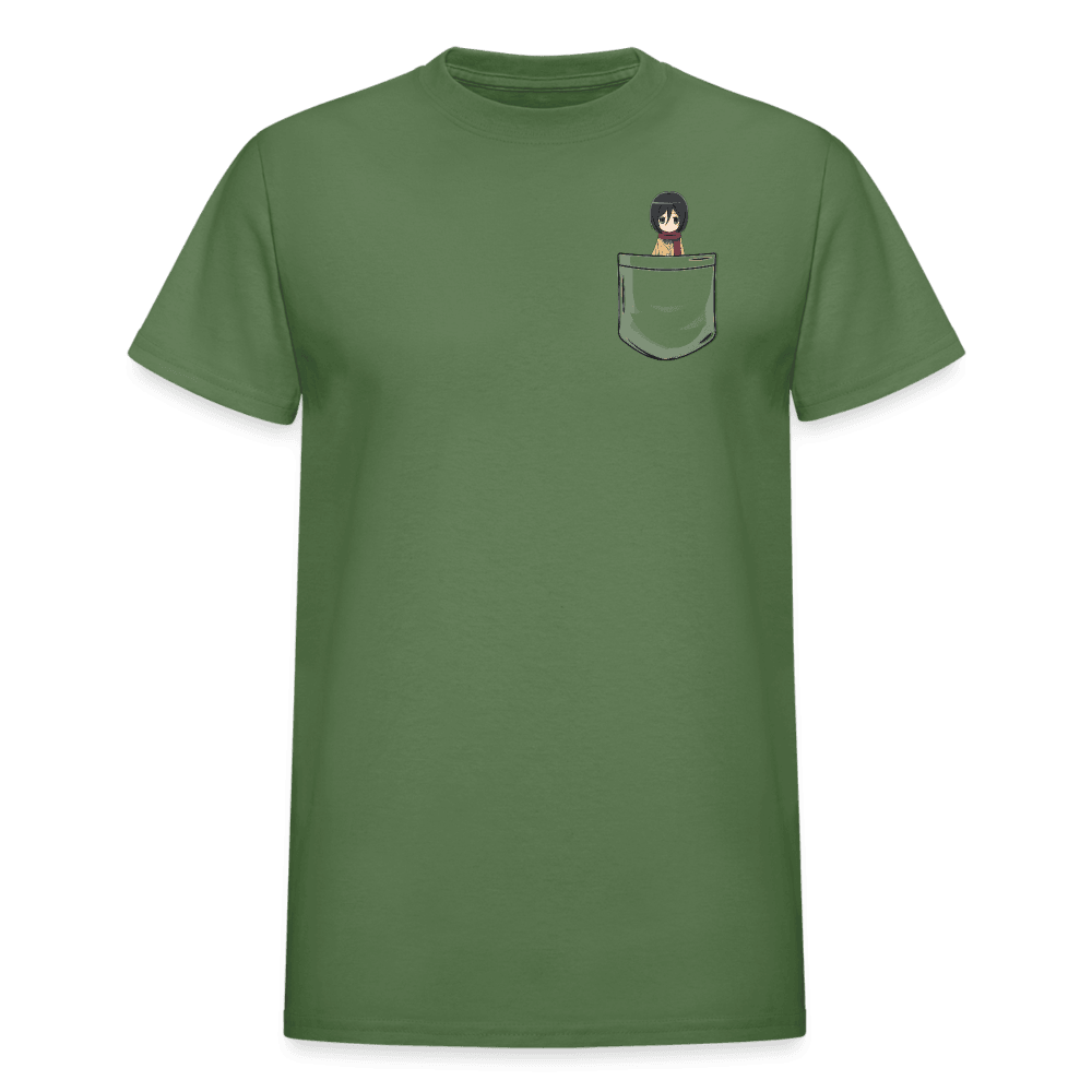 Gildan Ultra Cotton Adult T-Shirt - military green