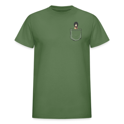 Gildan Ultra Cotton Adult T-Shirt - military green