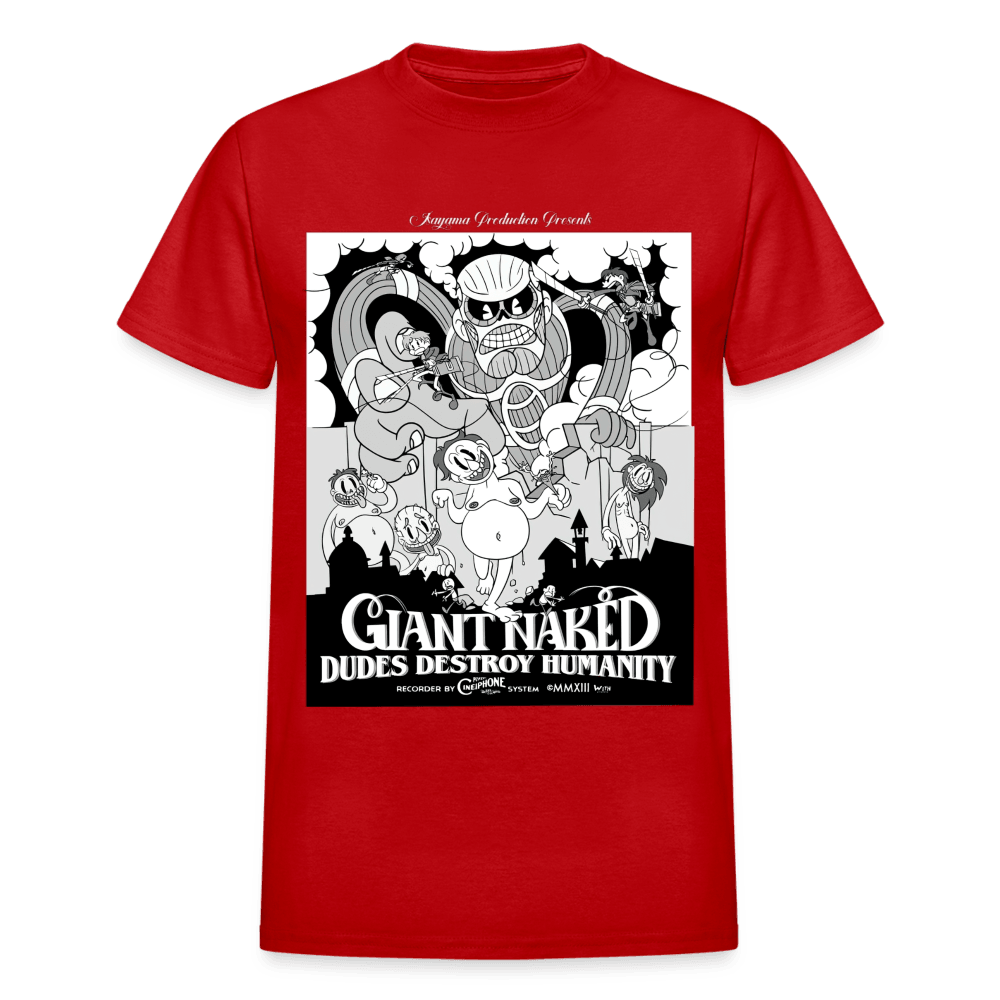 Gildan Ultra Cotton Adult T-Shirt - red