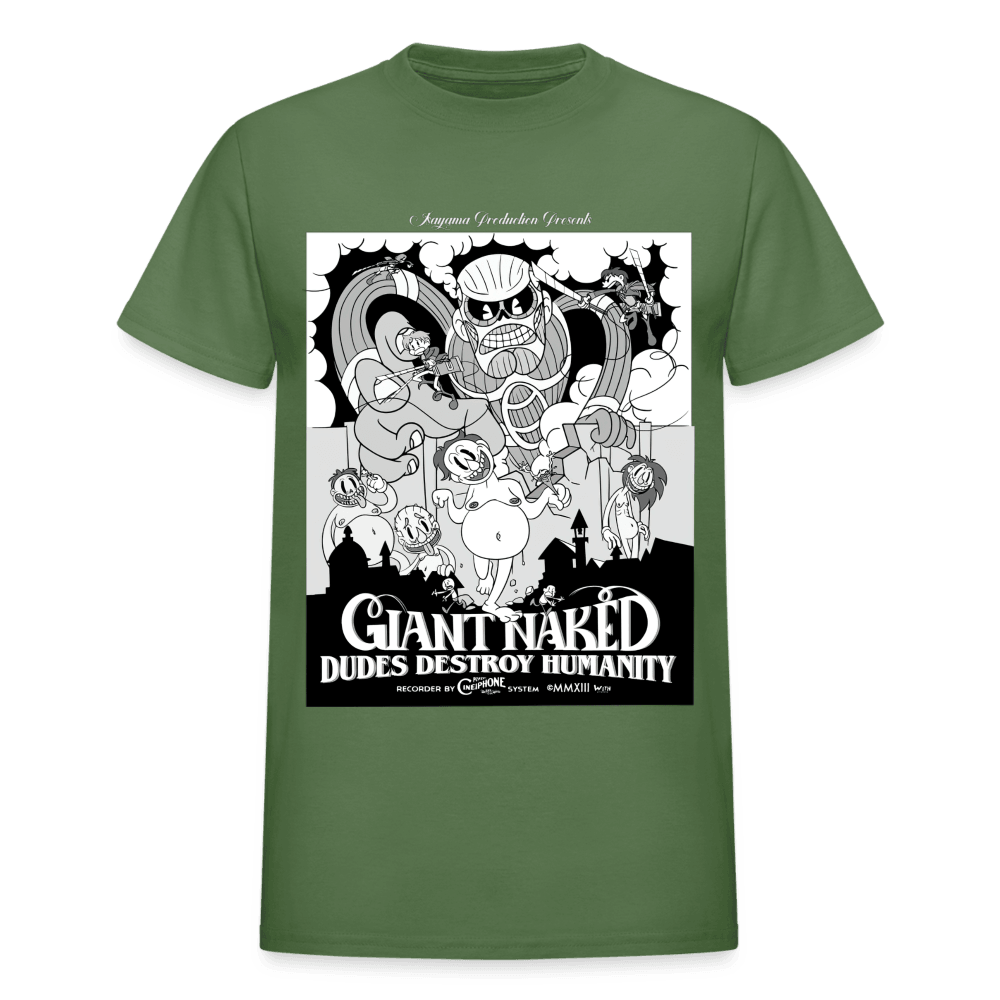 Gildan Ultra Cotton Adult T-Shirt - military green