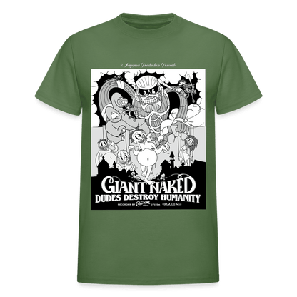 Gildan Ultra Cotton Adult T-Shirt - military green