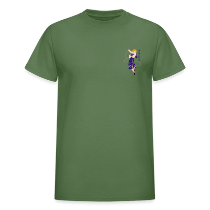 Gildan Ultra Cotton Adult T-Shirt - military green