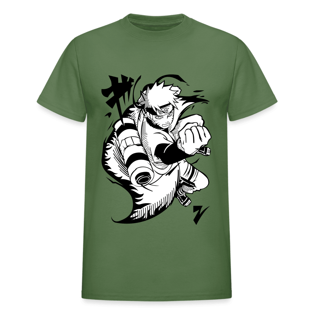 Gildan Ultra Cotton Adult T-Shirt - military green