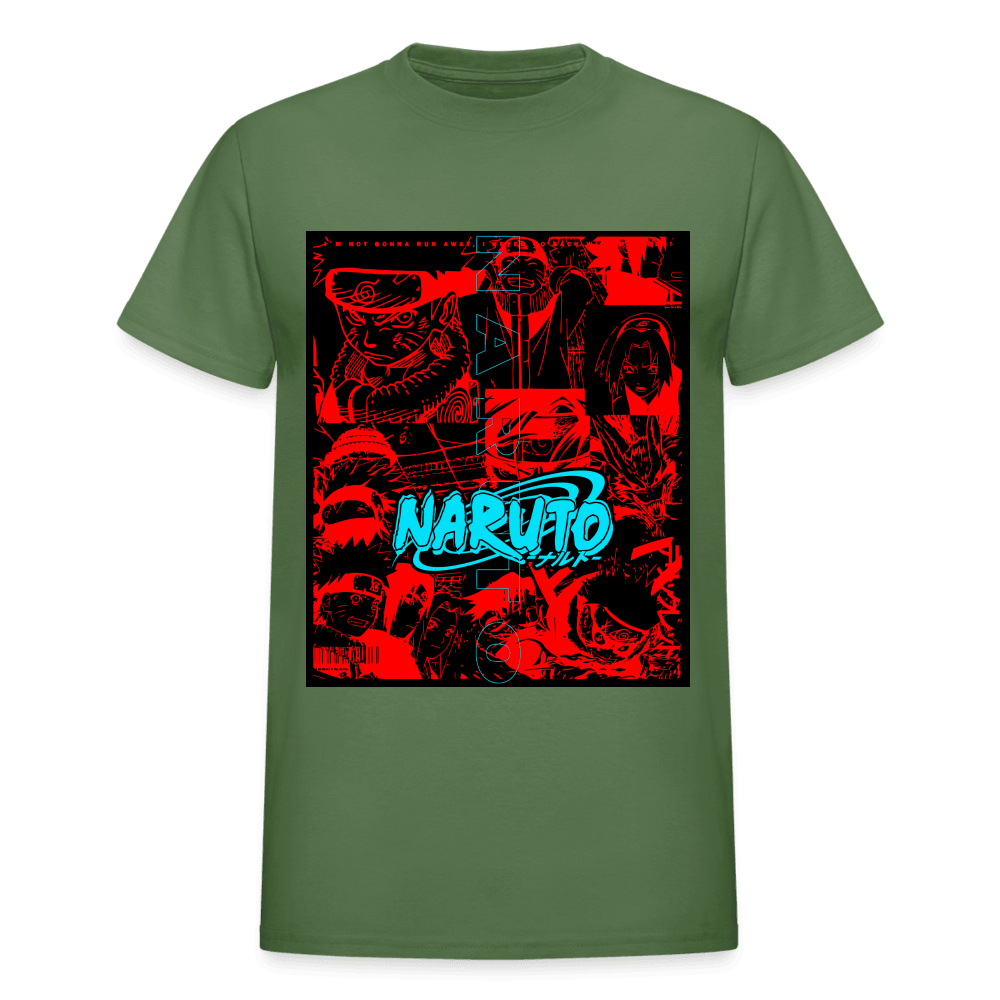 Gildan Ultra Cotton Adult T-Shirt - military green