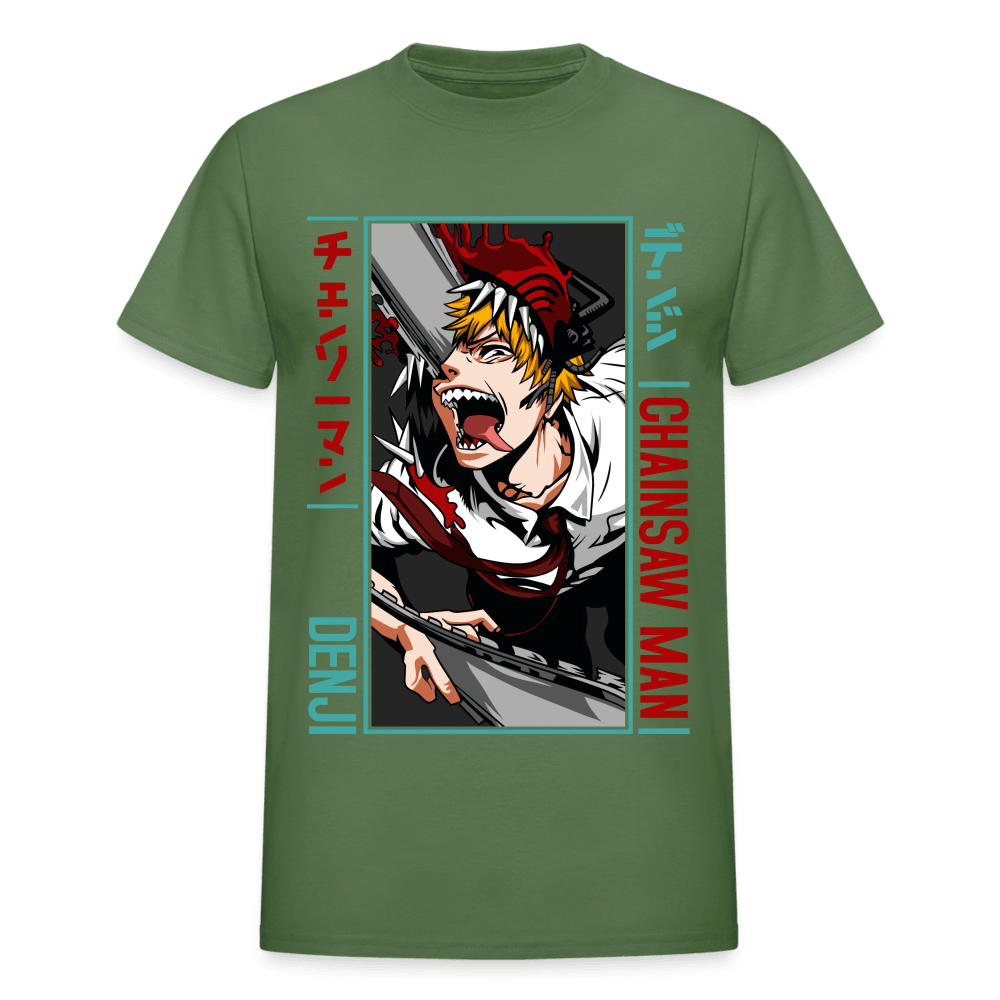 Gildan Ultra Cotton Adult T-Shirt - military green