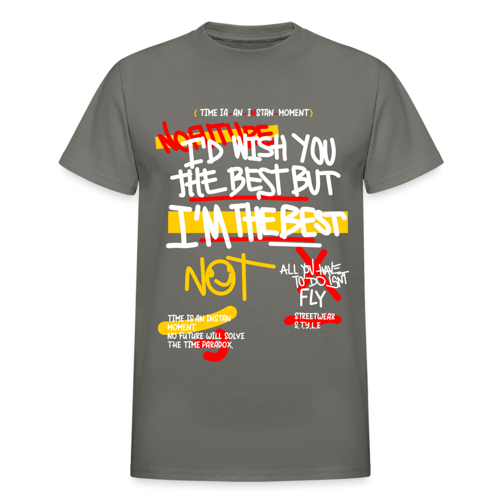 I'm The Best T-Shirt - charcoal