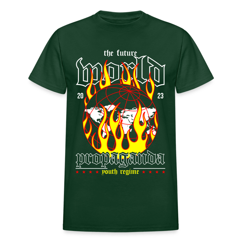 Gildan Ultra Cotton Adult T-Shirt - forest green