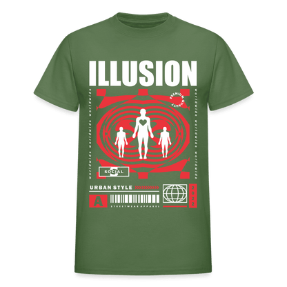 Illusion T-Shirt - military green