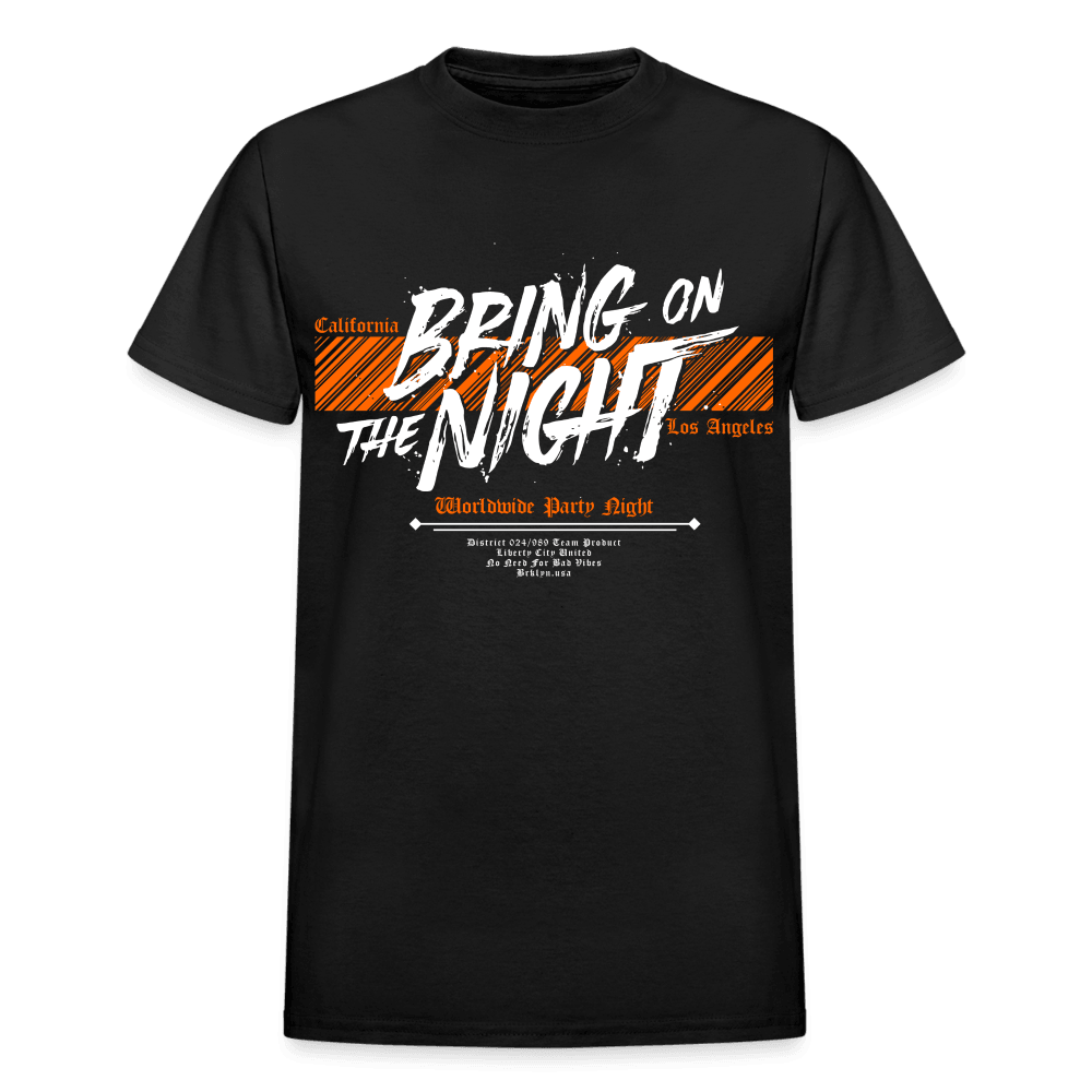 Bring On The Night T-Shirt - black