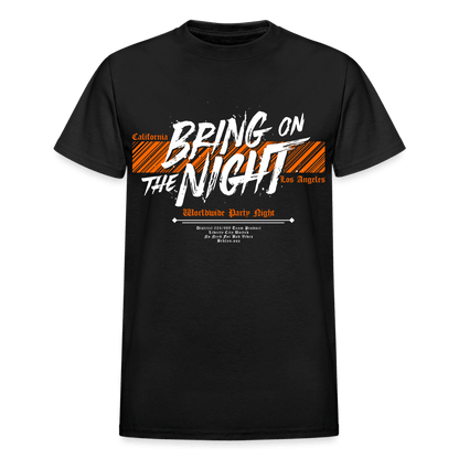 Bring On The Night T-Shirt - black