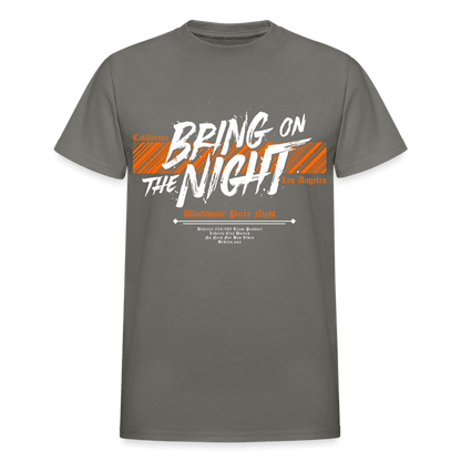 Bring On The Night T-Shirt - charcoal