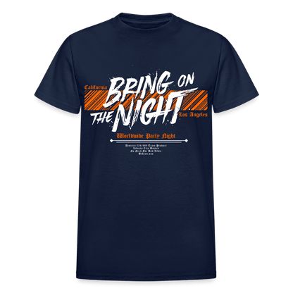 Bring On The Night T-Shirt - navy