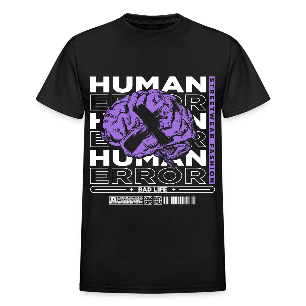 Human Error T-Shirt - black