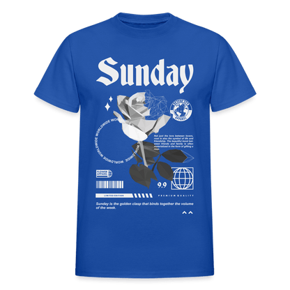 Sunday T-Shirt - royal blue