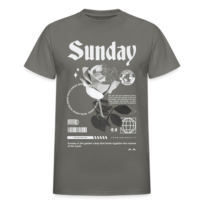 Sunday T-Shirt - charcoal