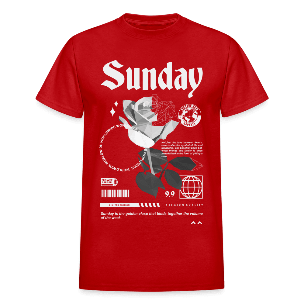 Sunday T-Shirt - red