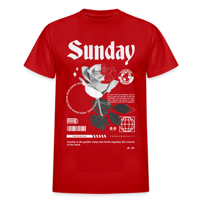 Sunday T-Shirt - red