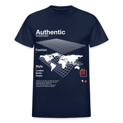 Authentic T-Shirt - navy