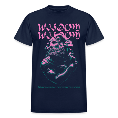 Cotton Adult T-Shirt - navy