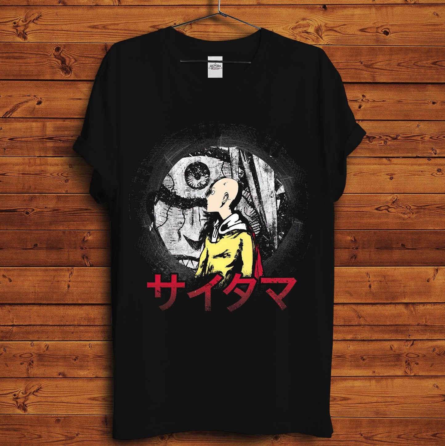 Saitama T-Shirt - Crimson x Design