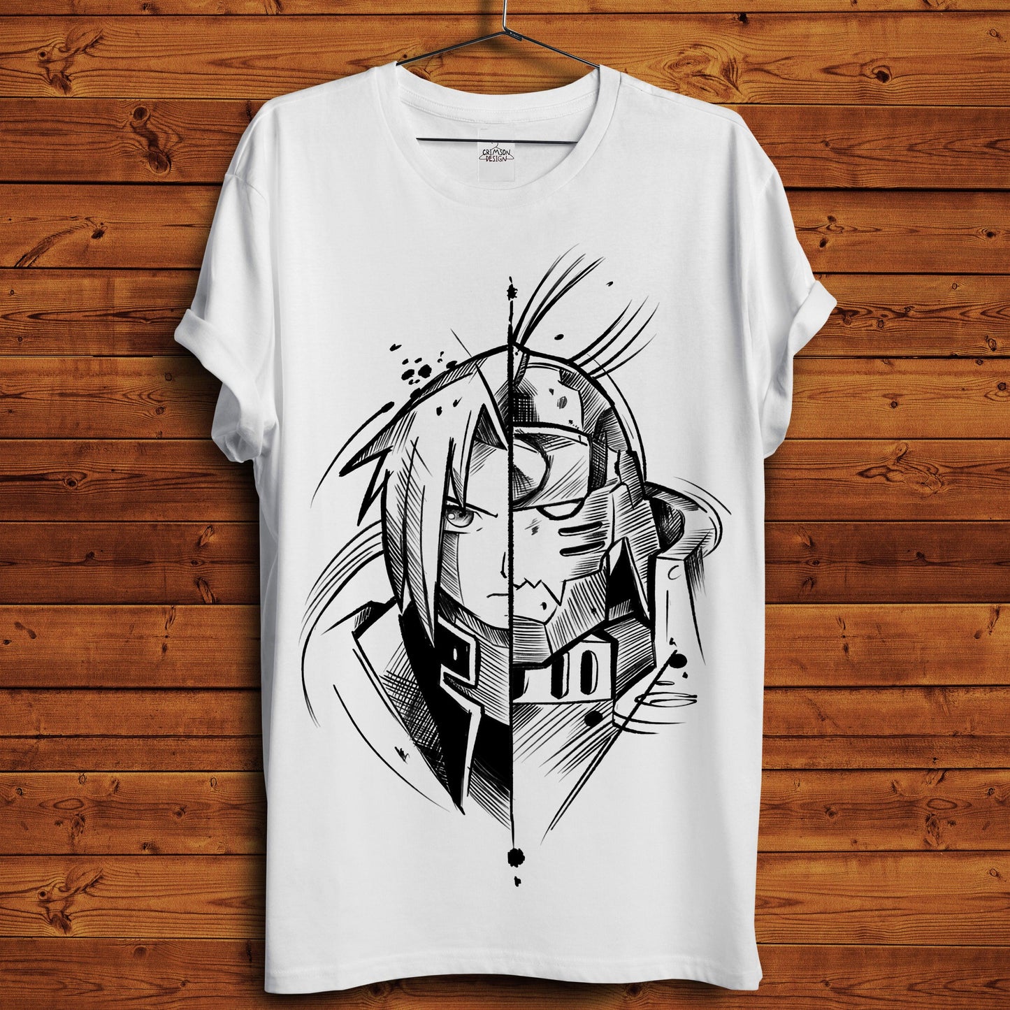 Fullmetal Alchemist T-Shirt - Crimson x Design