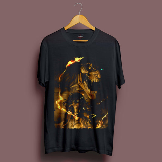 Attack Titan - T-Shirt - Crimson x Design