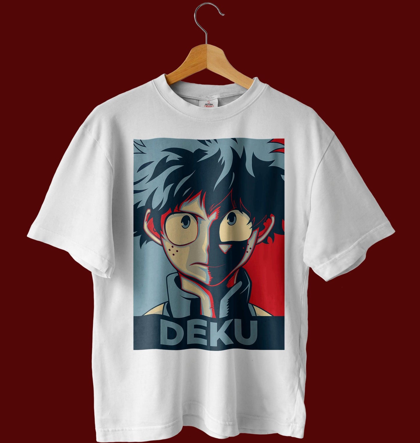 Deku - T-Shirt - Crimson x Design