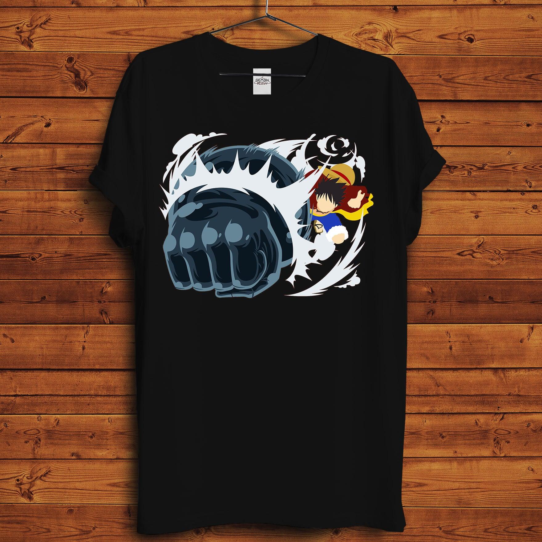 Luffy T-Shirt - Crimson x Design