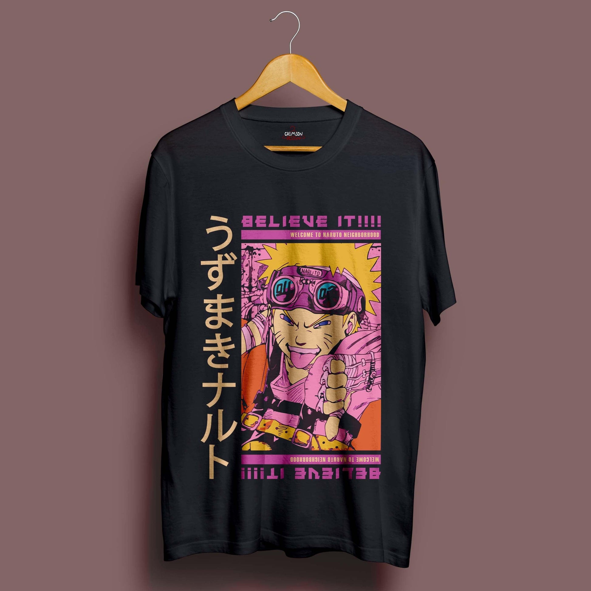 Naruto T-Shirt - Crimson x Design