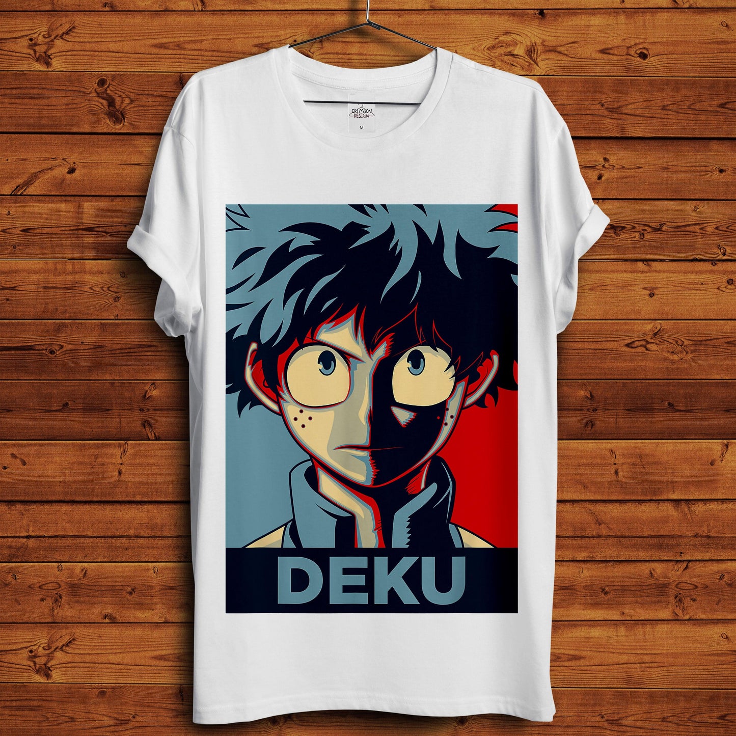 Deku - T-Shirt - Crimson x Design