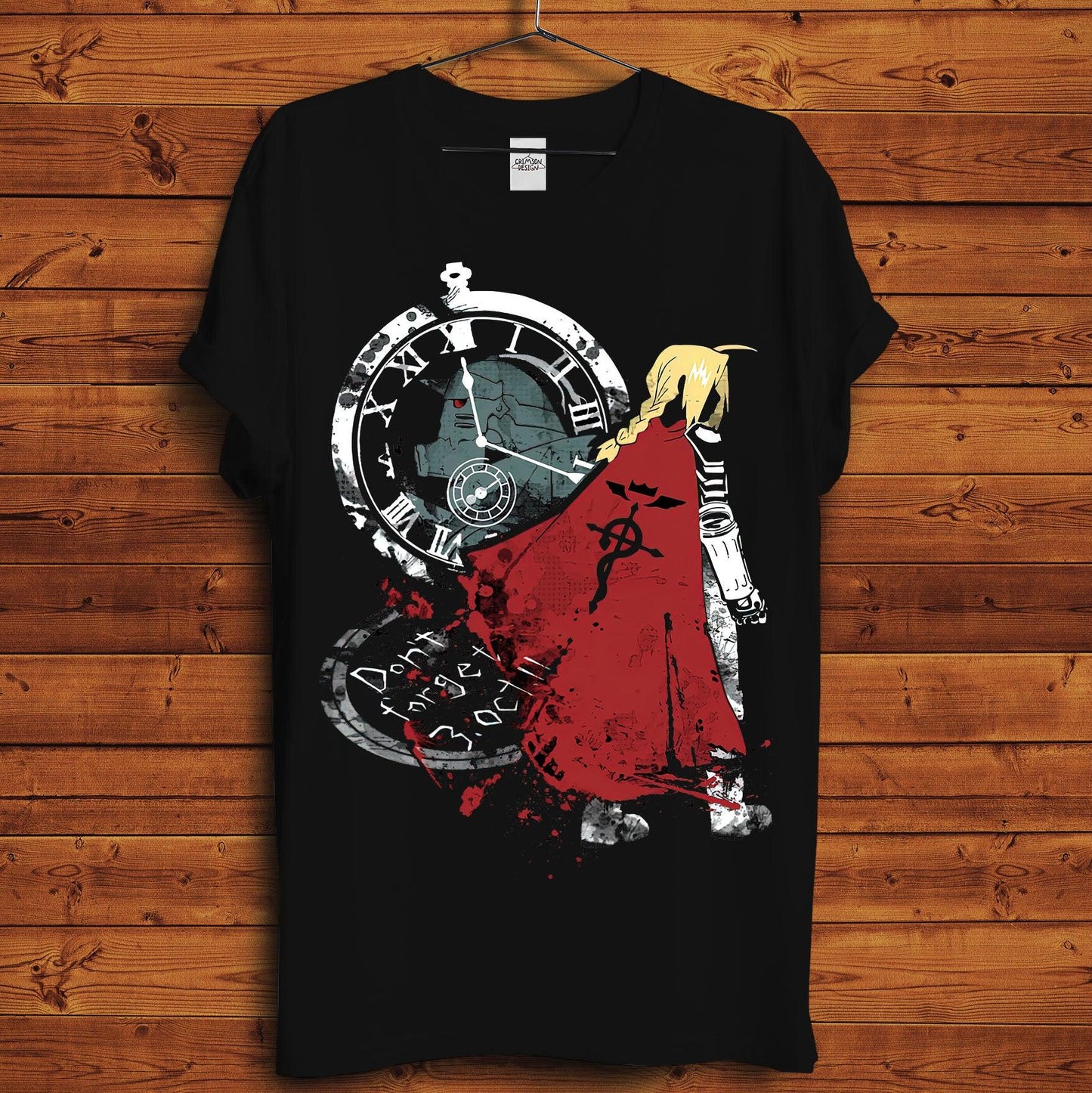 Fullmetal Alchemist T-Shirt - Crimson x Design