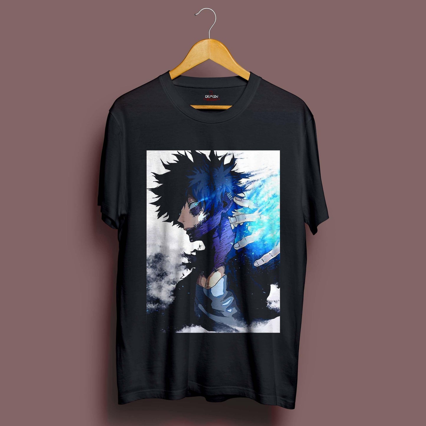 Dabi - T-Shirt - Crimson x Design