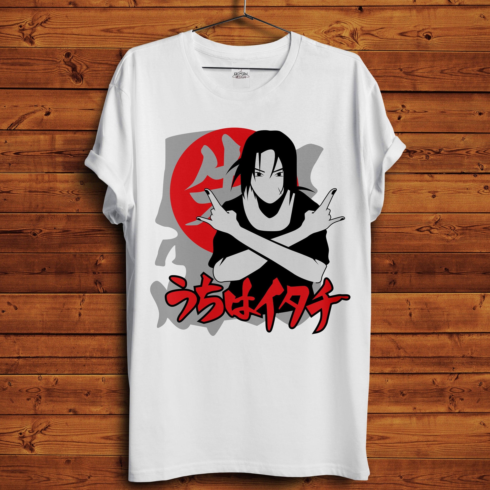 Itachi - T-Shirt - Crimson x Design