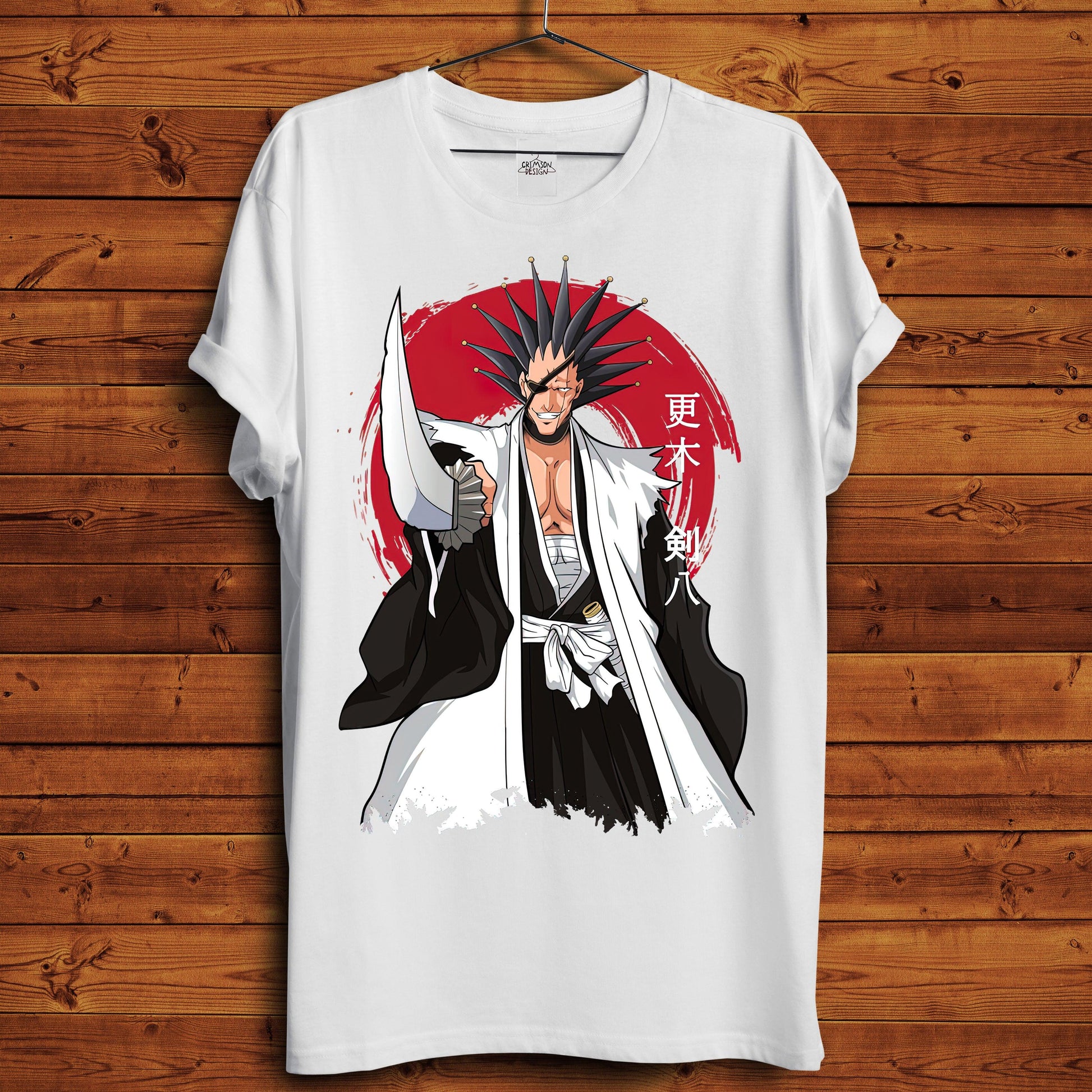 Kenpachi T-Shirt - Crimson x Design