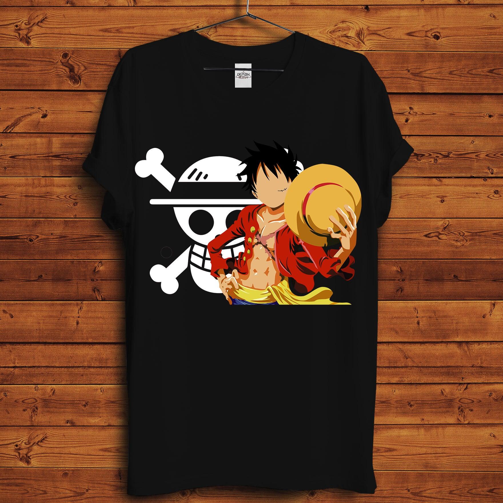 Luffy T-Shirt - Crimson x Design