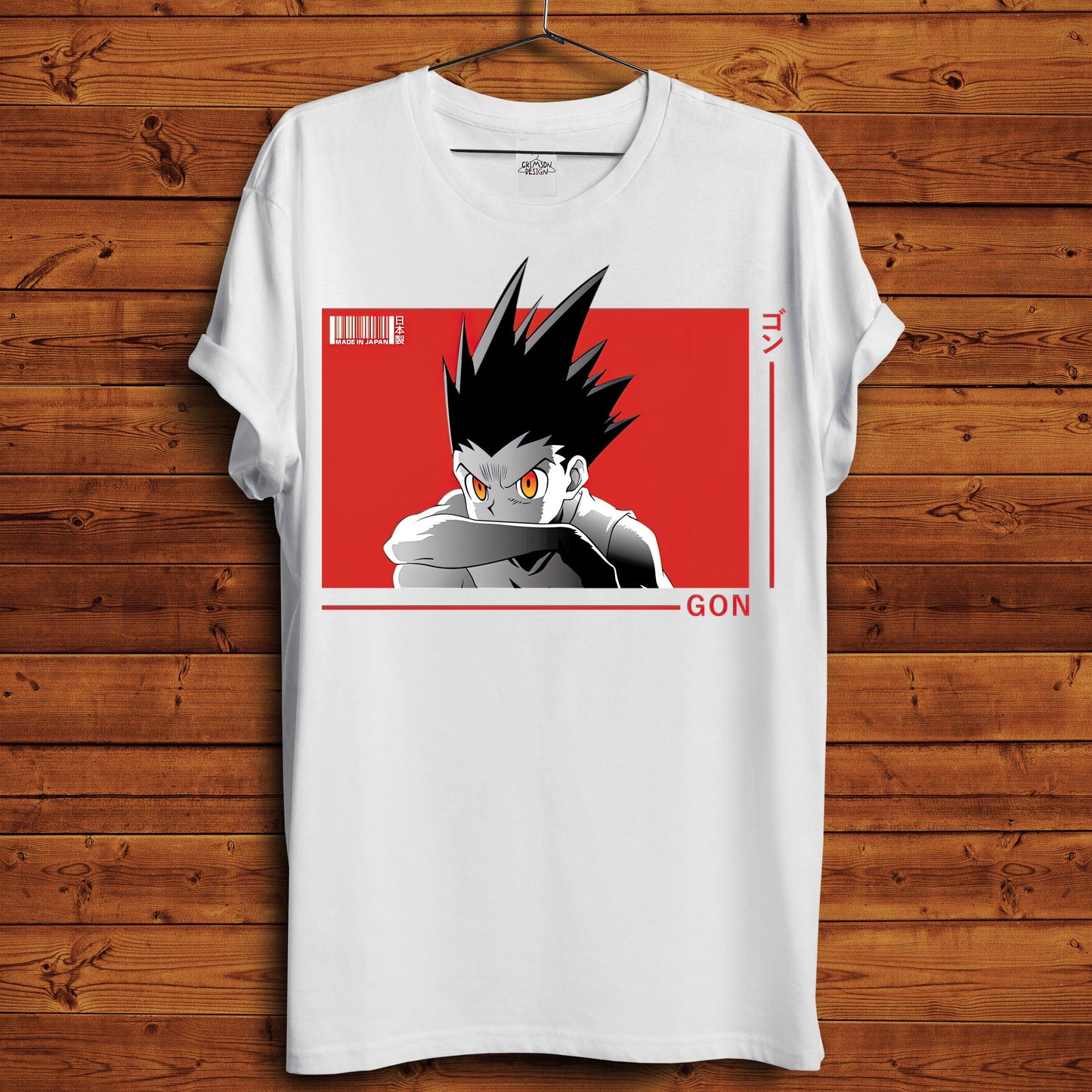 Gon T-Shirt - Crimson x Design