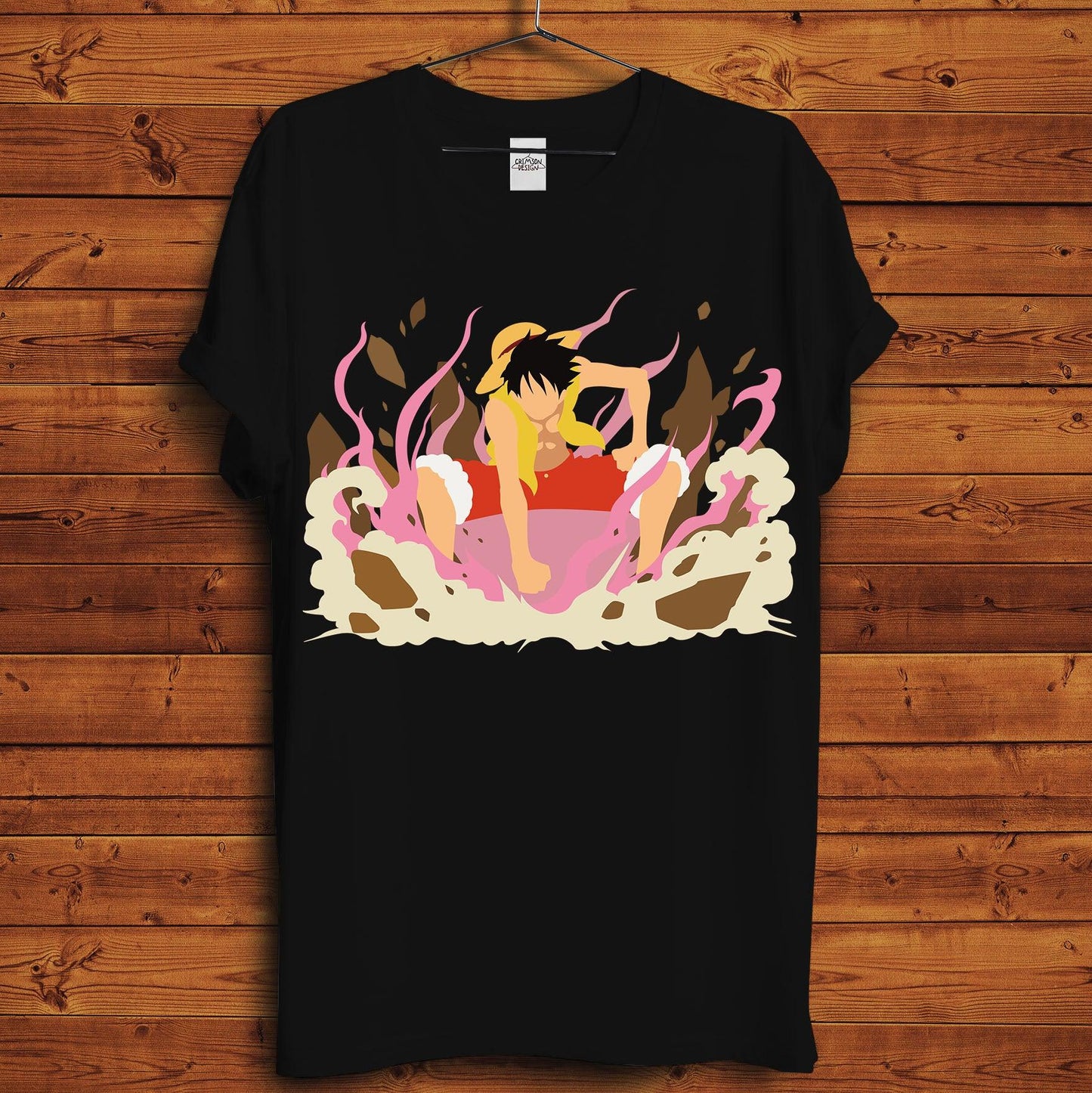 Luffy T-Shirt - Crimson x Design