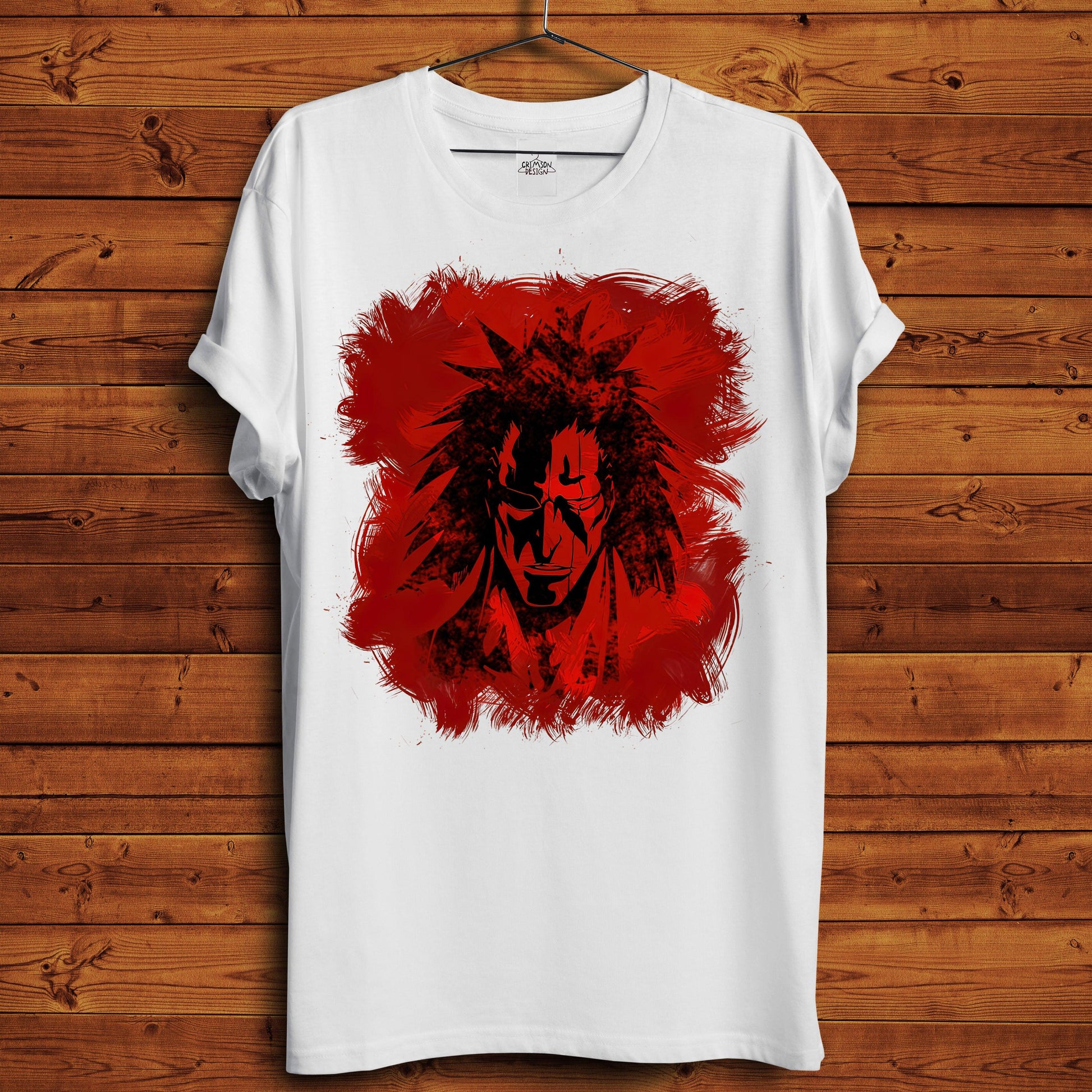 Kenpachi T-Shirt - Crimson x Design