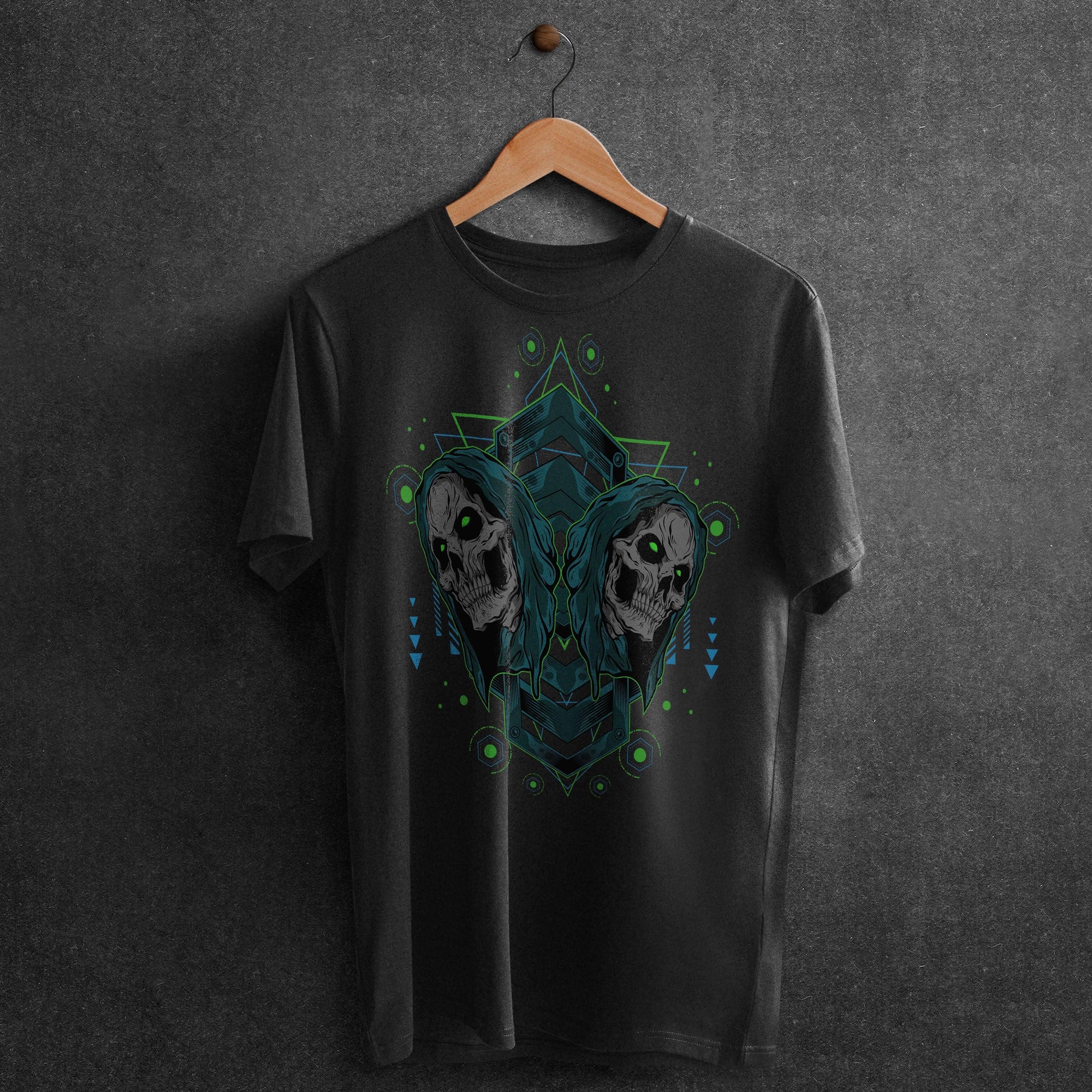 Twin Reapers T-Shirt - Crimson x Design