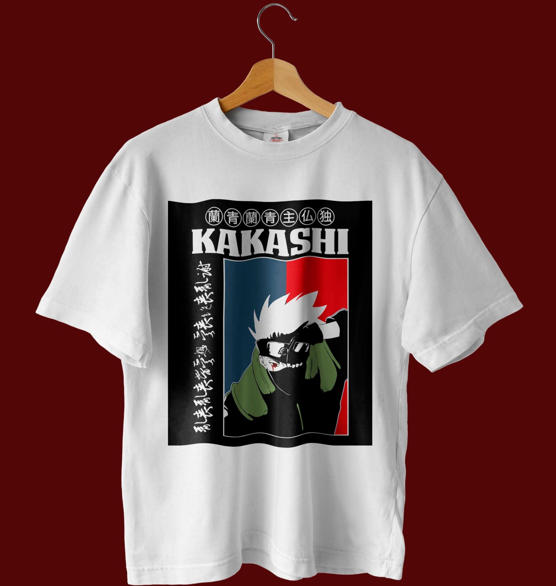 Kakashi - T-Shirt - Crimson x Design