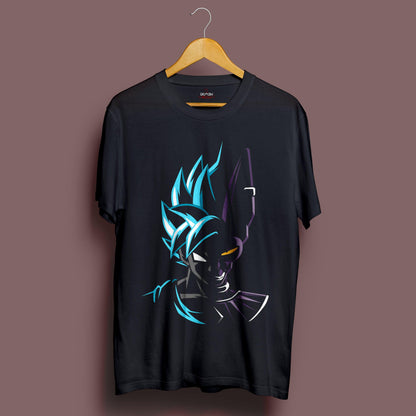 Goku x Beerus - T-Shirt - Crimson x Design