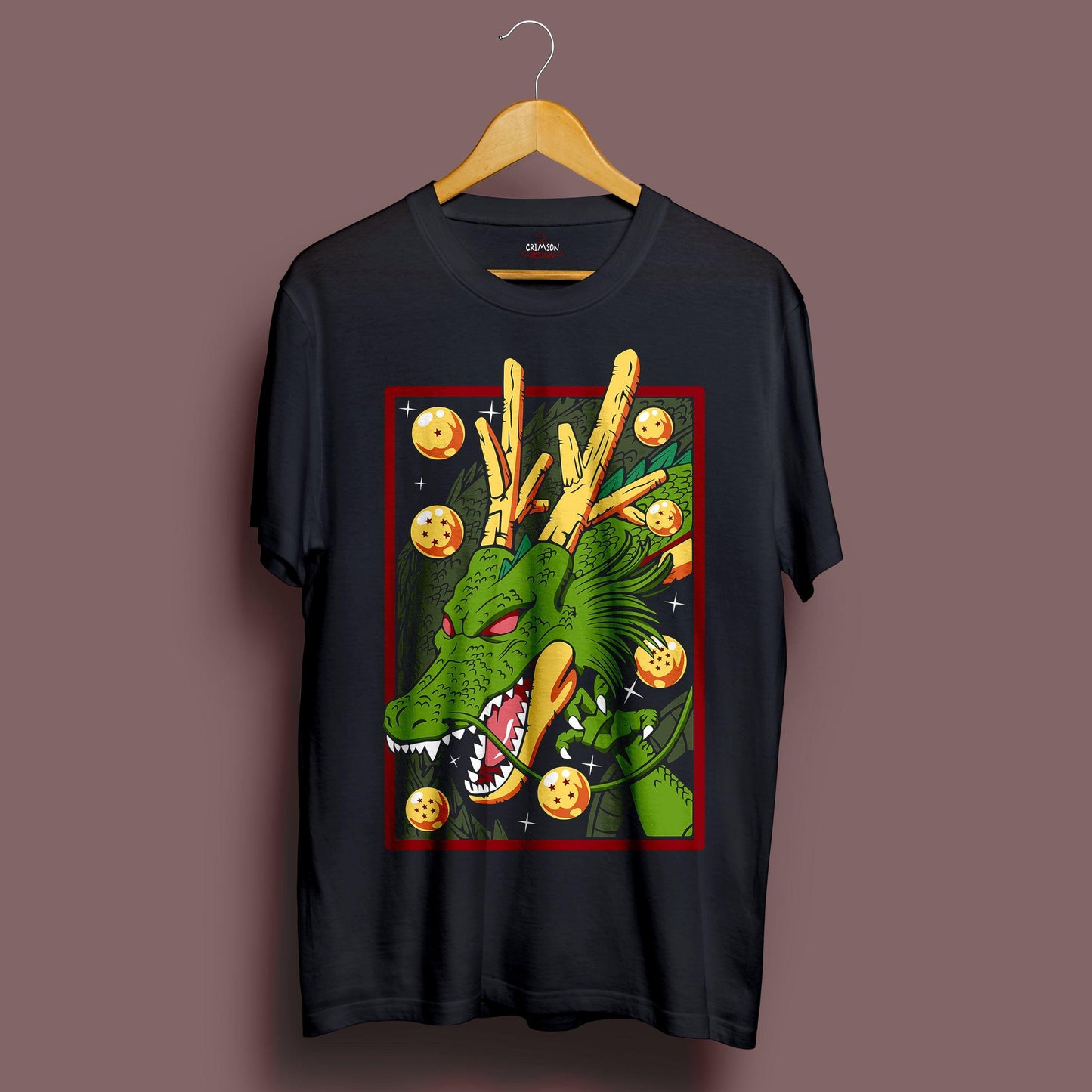 Shenron - T-Shirt - Crimson x Design