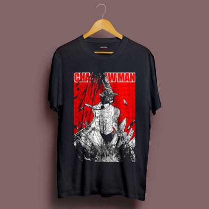 Chainsaw Man T-Shirt - Crimson x Design