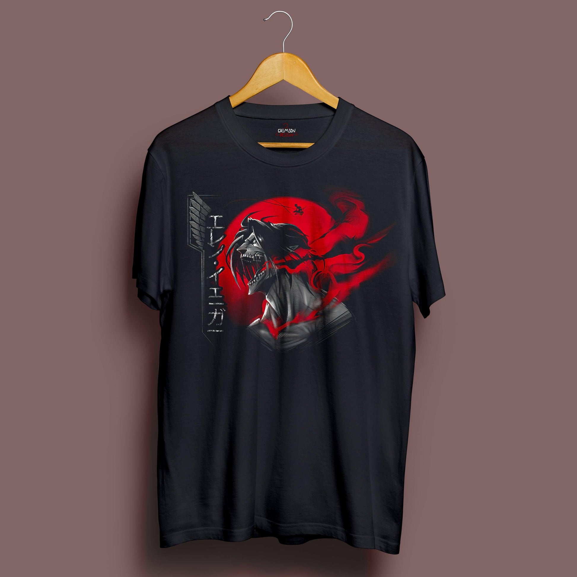 Attack Titan - T-Shirt - Crimson x Design