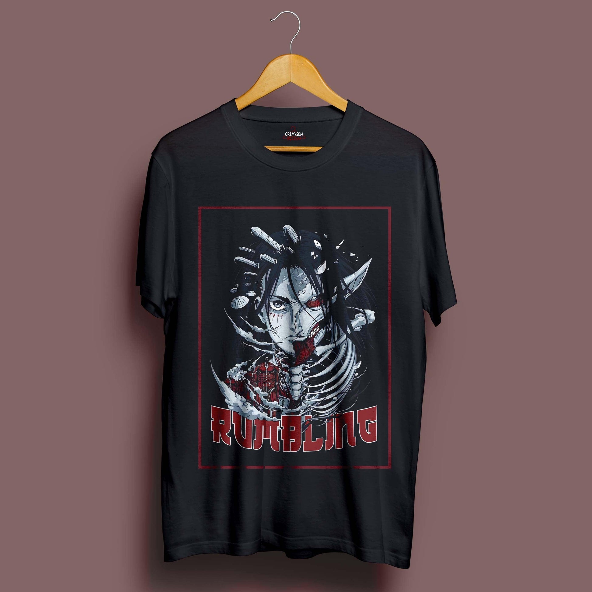 Rumbling T-Shirt - Crimson x Design