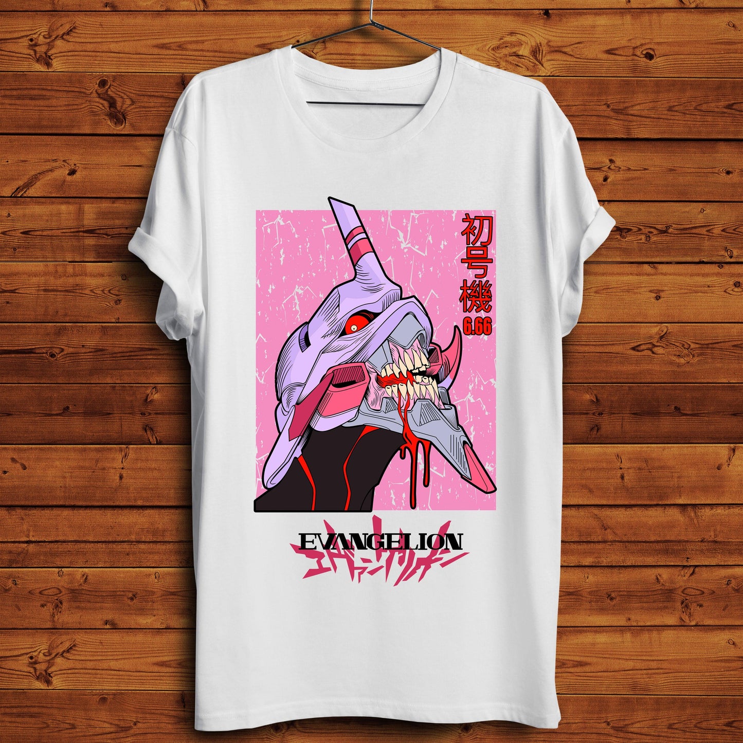 Neon Genesis T-Shirt - Crimson x Design