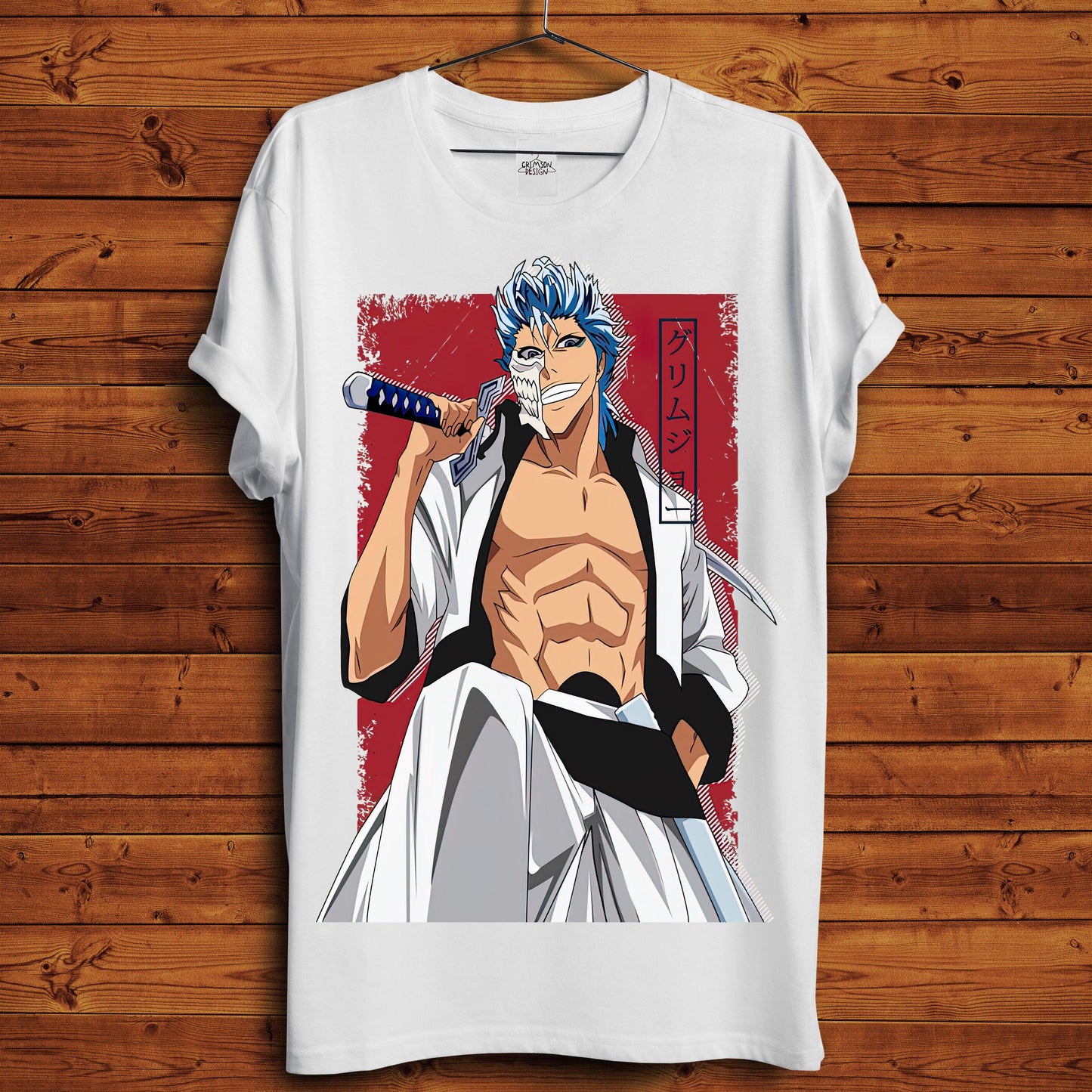 Grimmjow T-Shirt - Crimson x Design