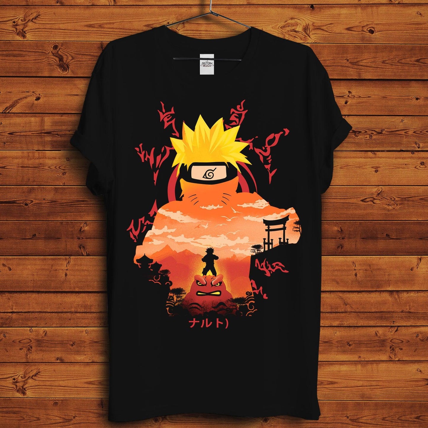 Naruto T-Shirt - Crimson x Design